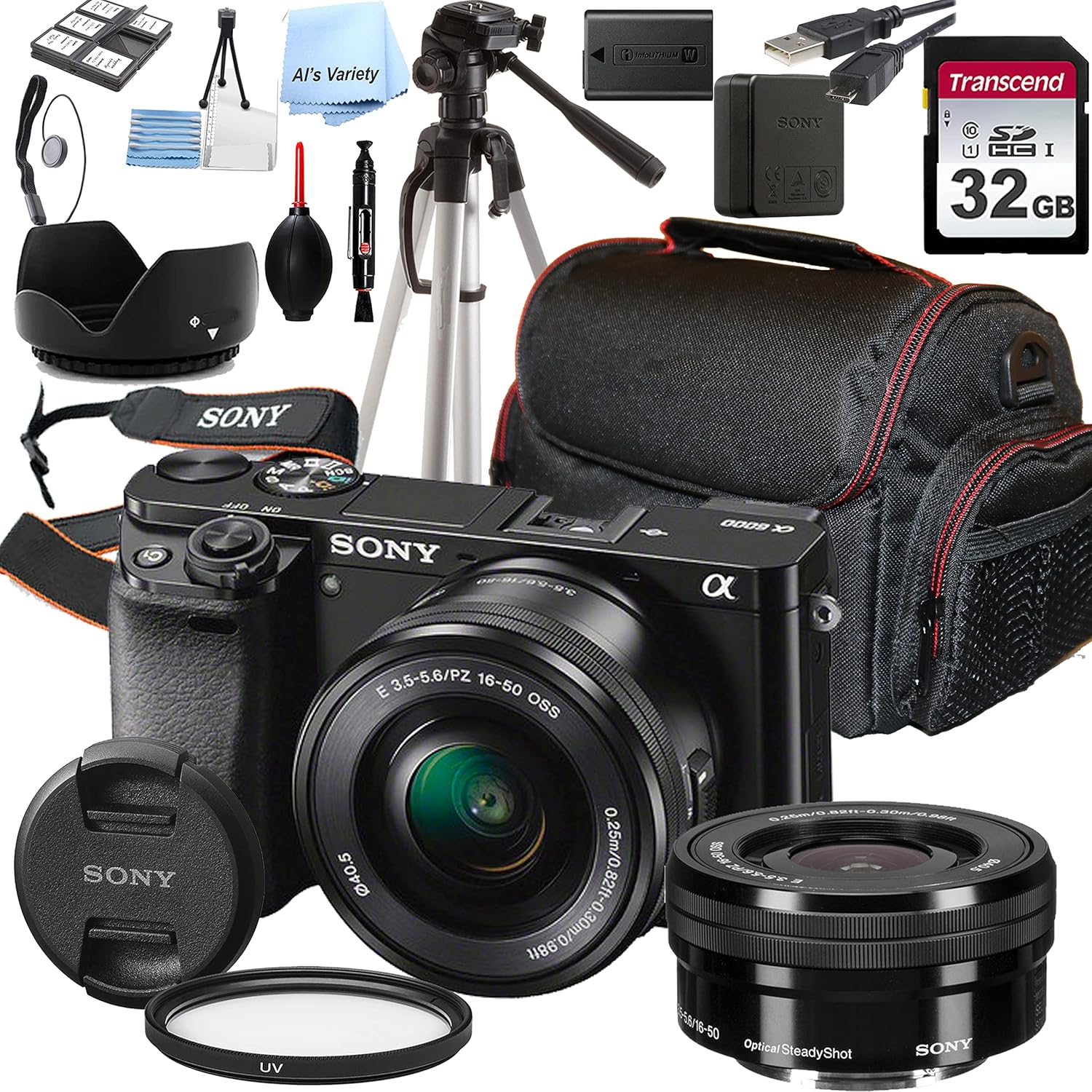 Sony a6000 Cámara Mirrorless con Lente en República Dominicana