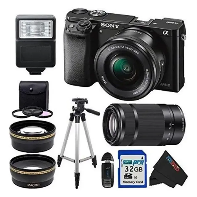 Sony a6000 Cámara Mirrorless con Lente en República Dominicana