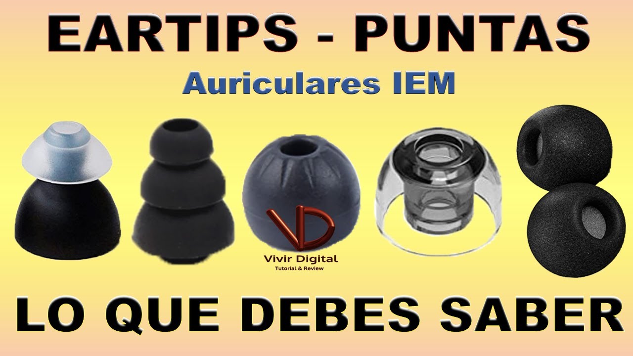 Tangzu Sancai Puntas Eartips para Auriculares IEM