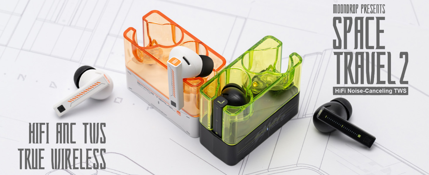 Moondrop Space Travel 2 Auriculares TWS Bluetooth