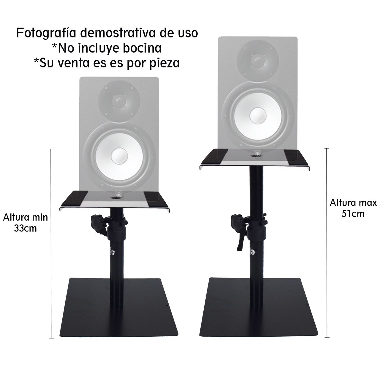 Pedestal KRK V6 para Monitores de Estudio