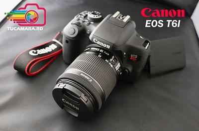 Canon EOS Rebel T6i Cámara WiFi Touch