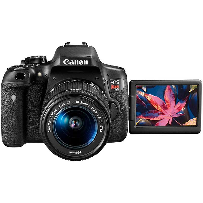 Canon EOS Rebel T6i Cámara WiFi Touch en República Dominicana