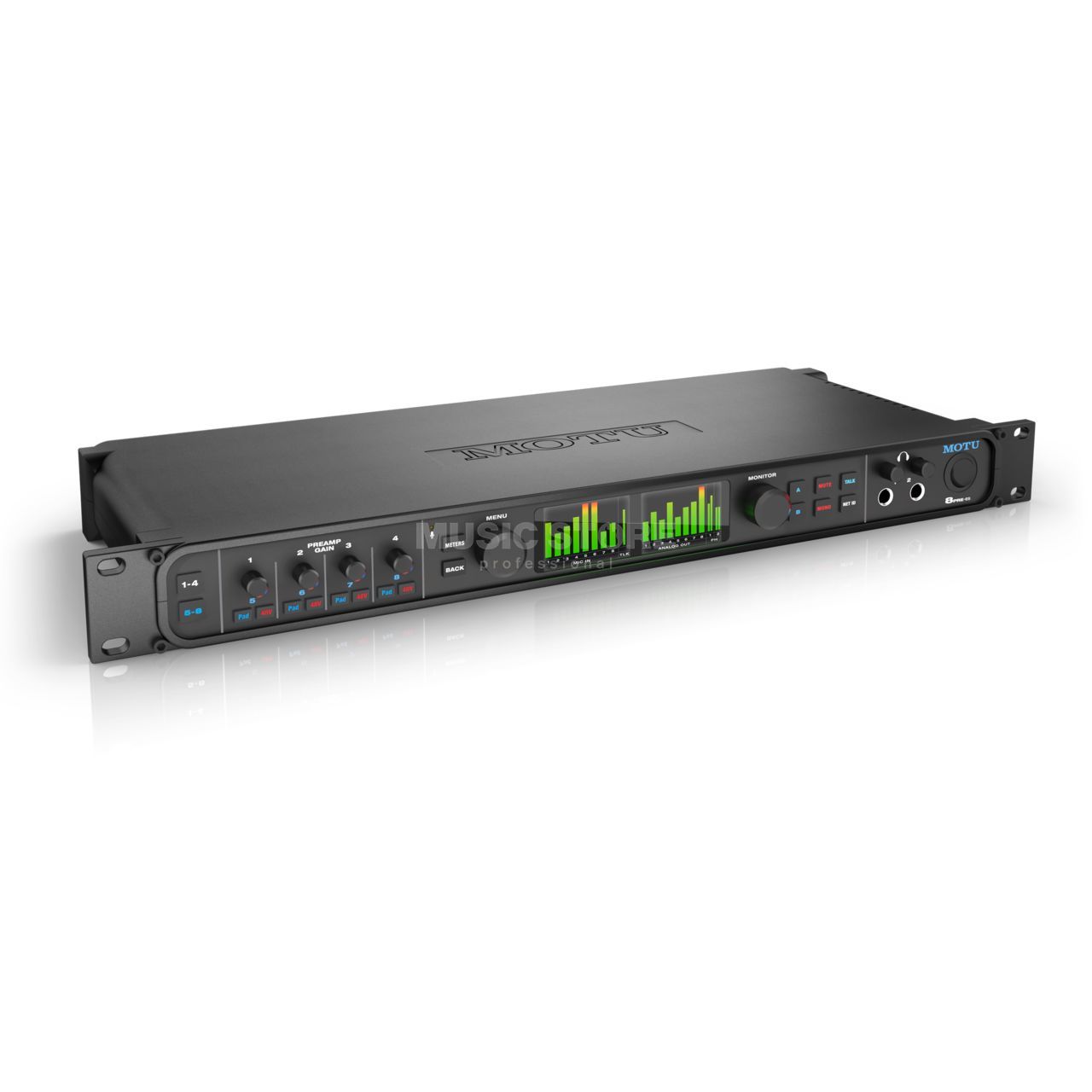 Interfaz de audio profesional MOTU módulo