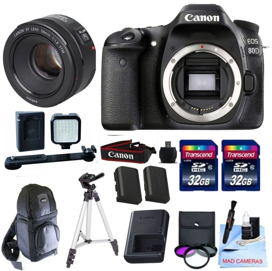 Canon 80D Equipo Fotográfico Profesional en República Dominicana