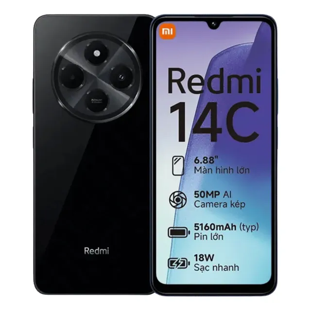 Redmi 14C smartphone Xiaomi en República Dominicana