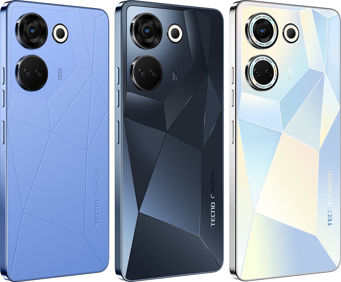 TECNO Camon 20 Smartphone en República Dominicana