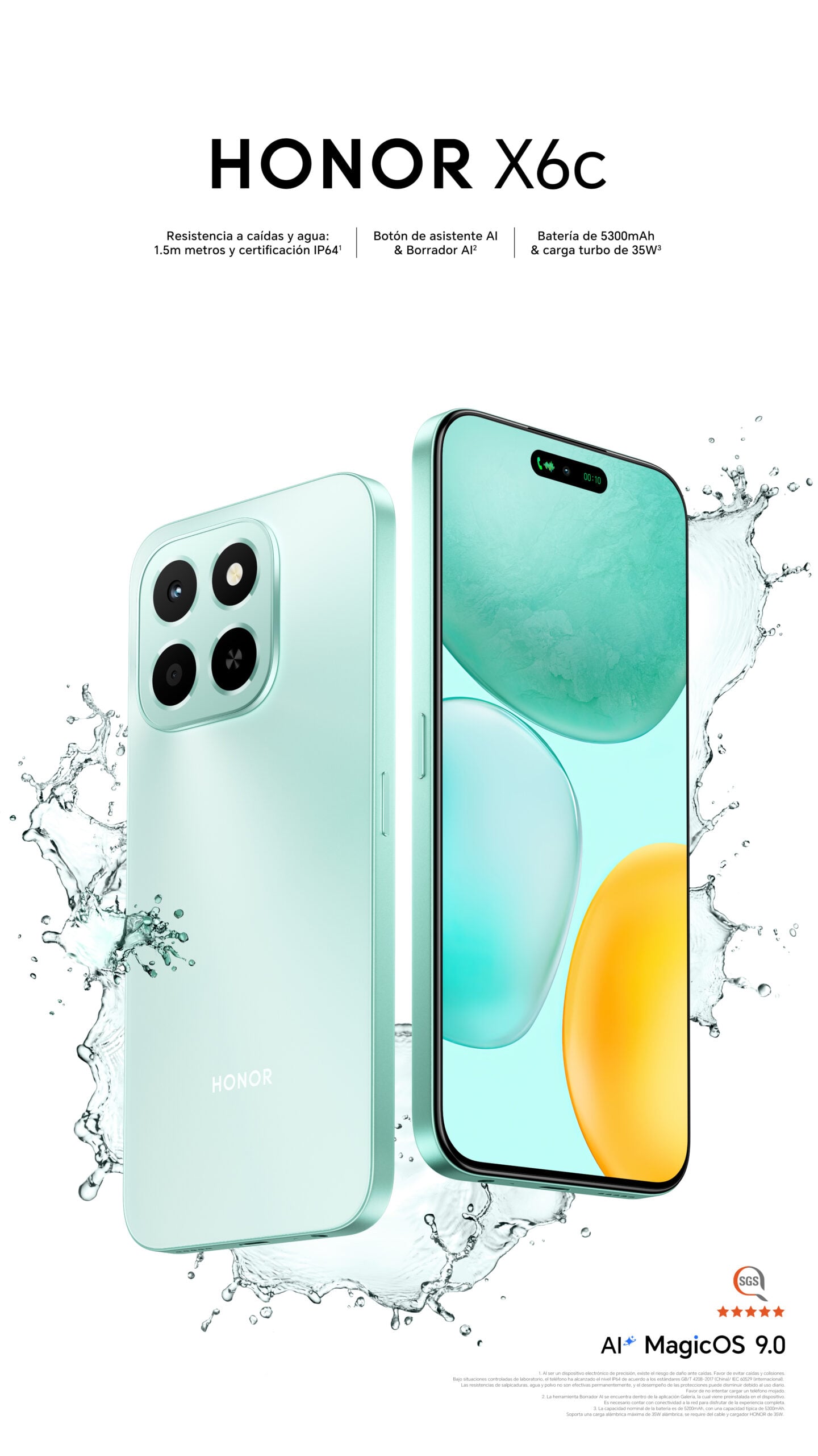 HONOR X6c Smartphone 256GB en República Dominicana