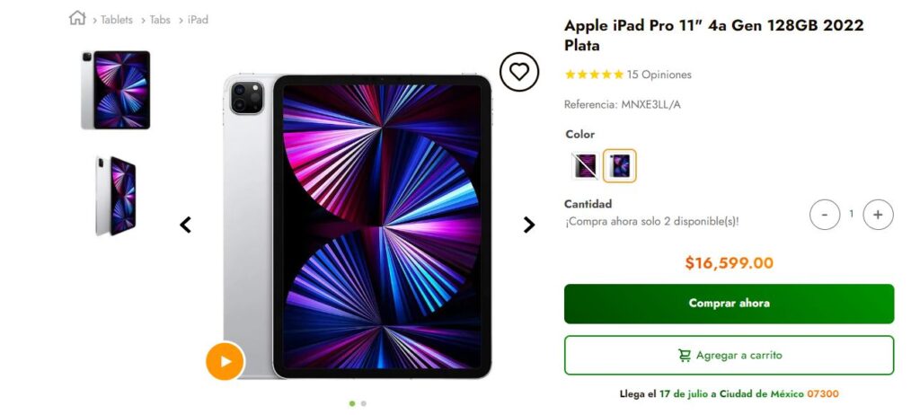 Apple iPad modelo básico en República Dominicana