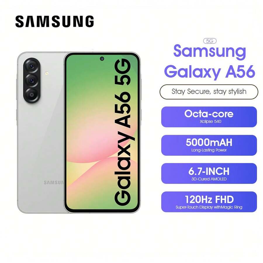 Samsung Galaxy A56 5G Smartphone 50MP 6.7" en República Dominicana