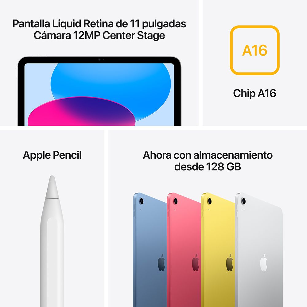 Apple iPad A16 128GB Tablet en República Dominicana