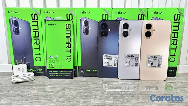 Infinix Smart 10 smartphone 6GB RAM 64GB