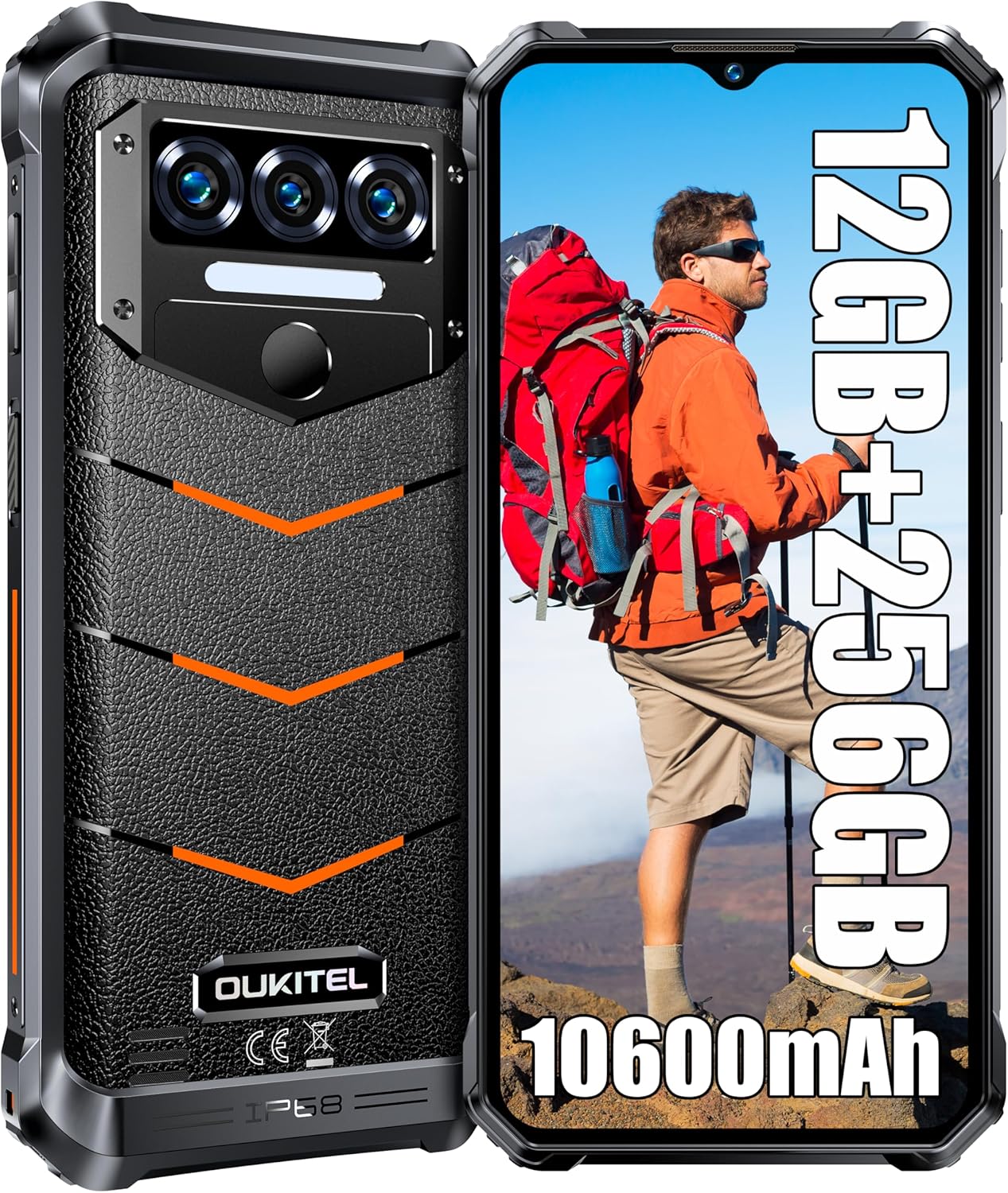 OUKITEL WP38 Teléfono Rugerizado 12/256 en República Dominicana
