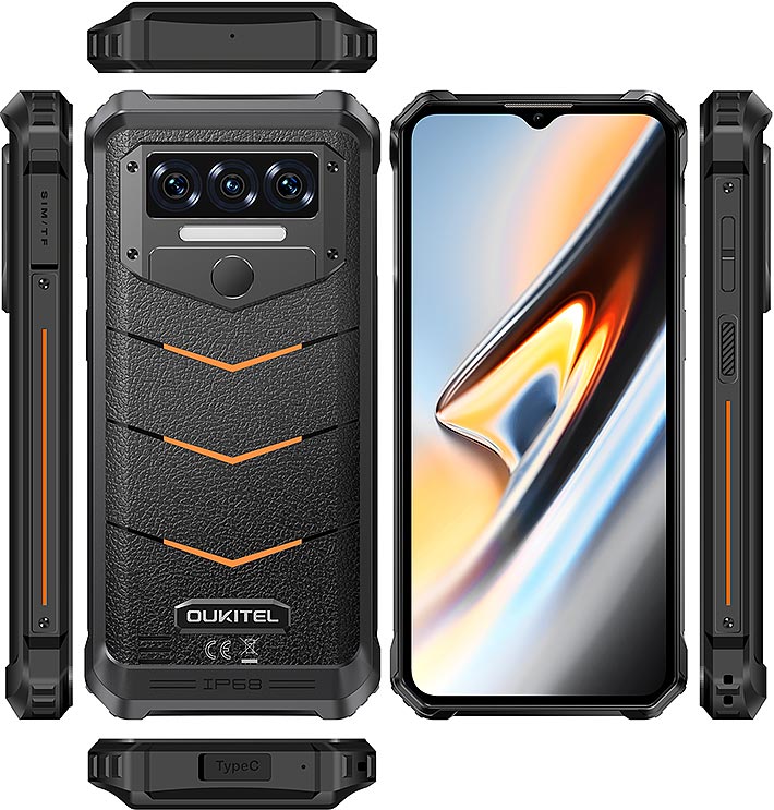 OUKITEL WP38 Teléfono Rugerizado 12/256 en República Dominicana