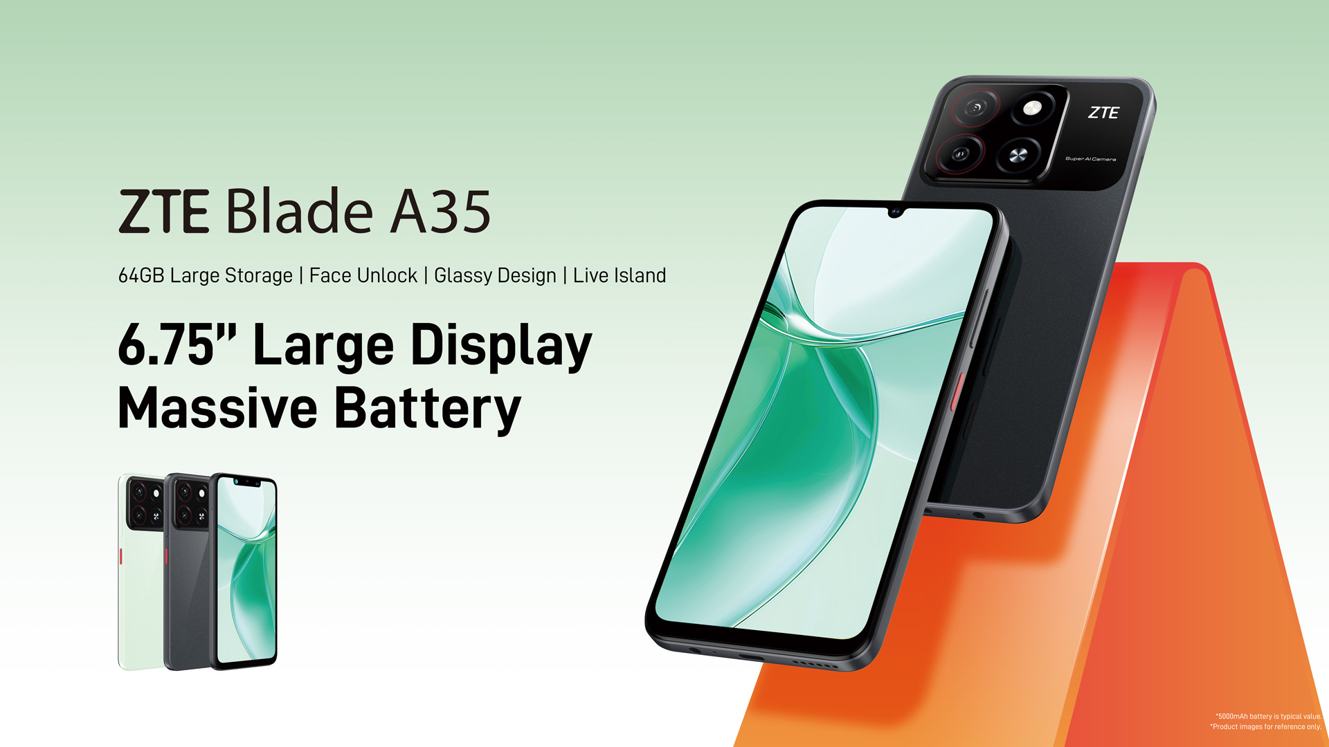 ZTE Blade A35 Smartphone 4G 6GB RAM 64GB en República Dominicana