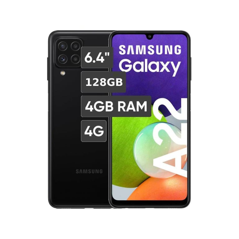 Samsung A22 4G Smartphone 128GB 8GB RAM en República Dominicana