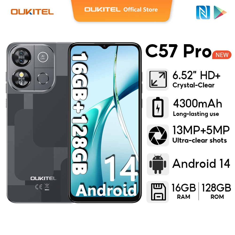 Oukitel C57 Pro Smartphone 6.52" OctaCore 128GB en República Dominicana