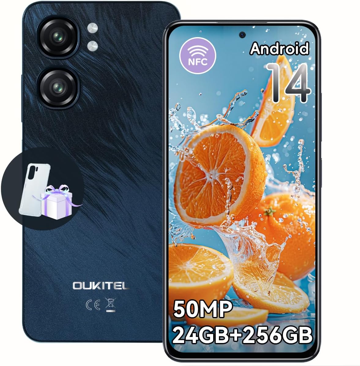 Oukitel P1 Smartphone Pantalla y Lector Huellas en República Dominicana