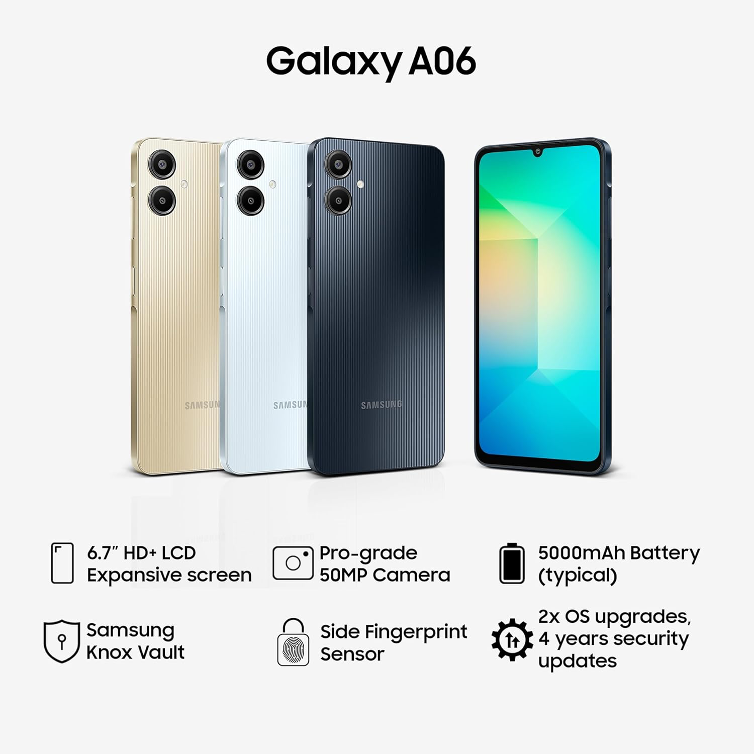 Samsung Galaxy A06 Smartphone 128GB