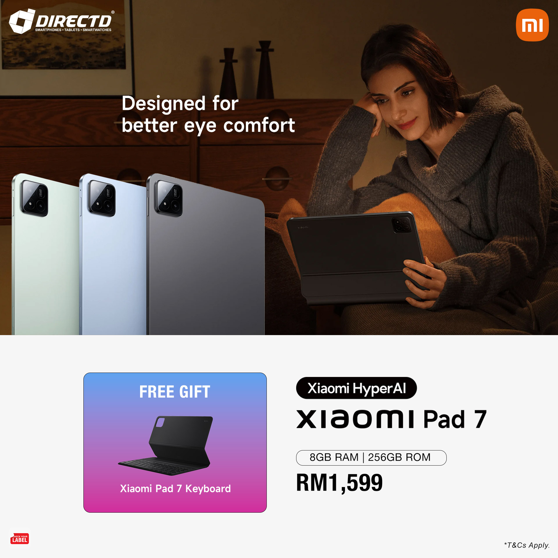 Xiaomi Pad 7 Tablet 8GB RAM 256GB en República Dominicana