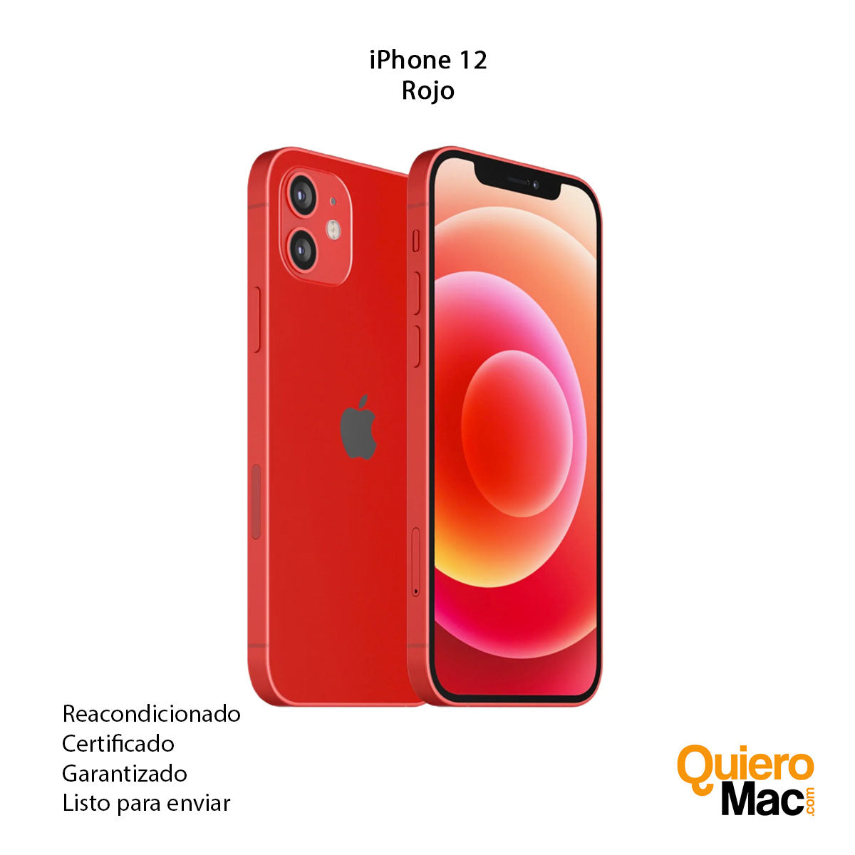 Apple iPhone 12 Rojo 64GB en República Dominicana