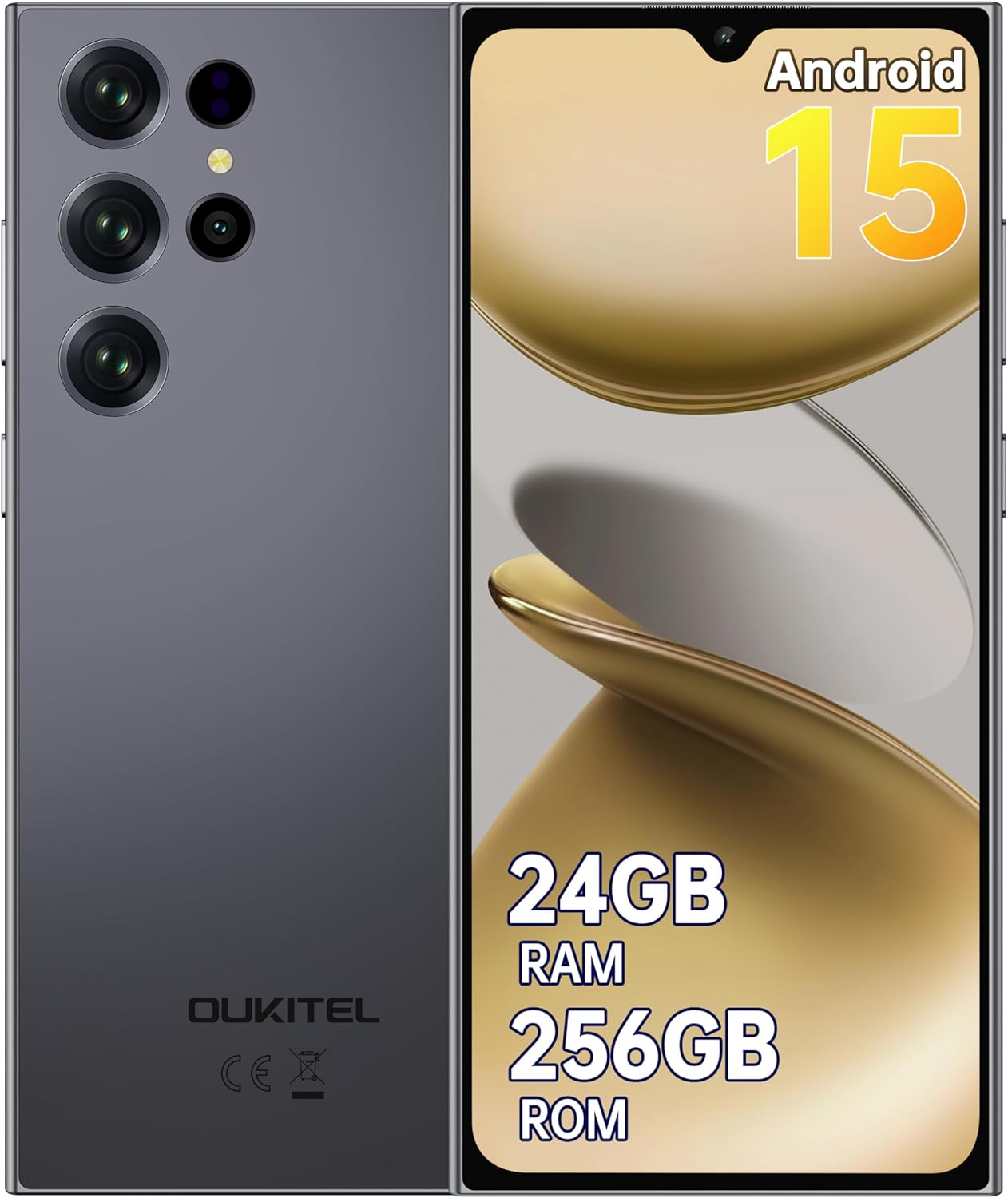 Oukitel C61 Pro Smartphone 24GB RAM 6.88" en República Dominicana