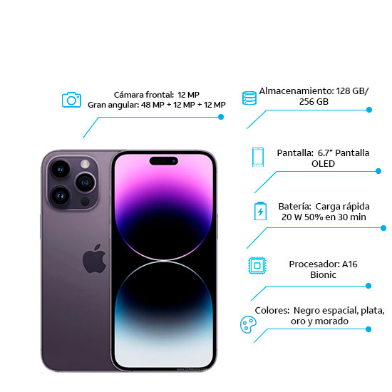 Apple iPhone 14 Pro Max 128GB en República Dominicana