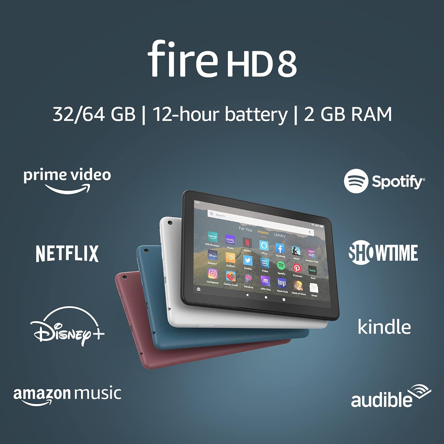 Amazon Fire HD 8 Tablet 32GB en República Dominicana