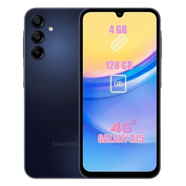 Samsung Galaxy A15 móvil 128GB desbloqueado