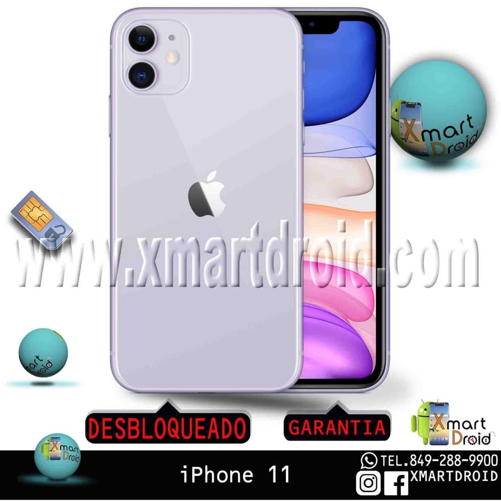 Apple iPhone 11 64GB Modelo Estándar en República Dominicana