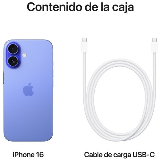 Apple iPhone 16 256GB Azul en República Dominicana