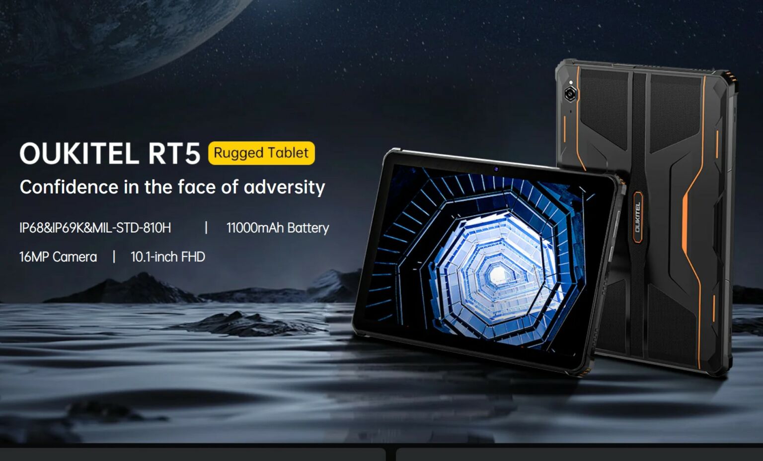 Oukitel RT5 Tableta con Protección Militar