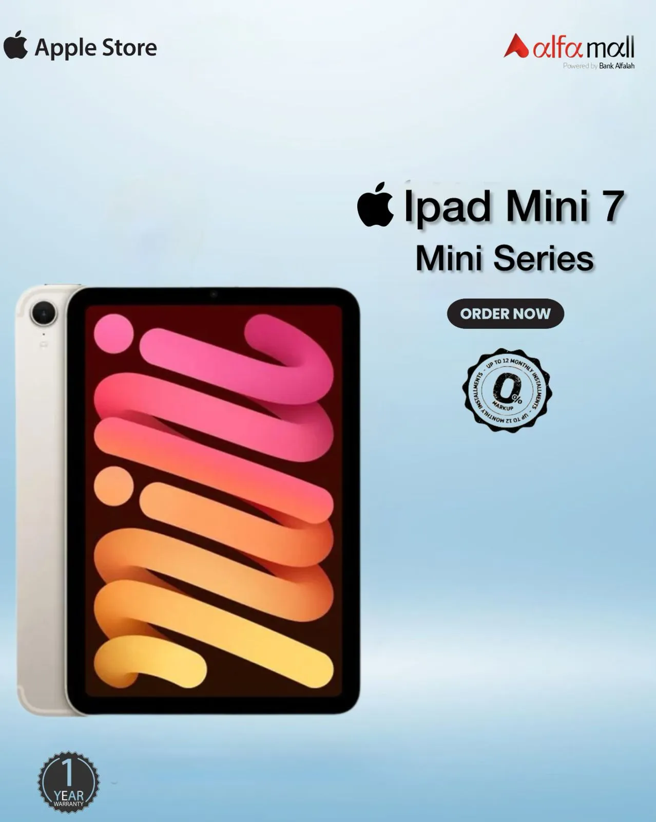 Apple iPad Mini 7ª Gen 128GB 256GB en República Dominicana