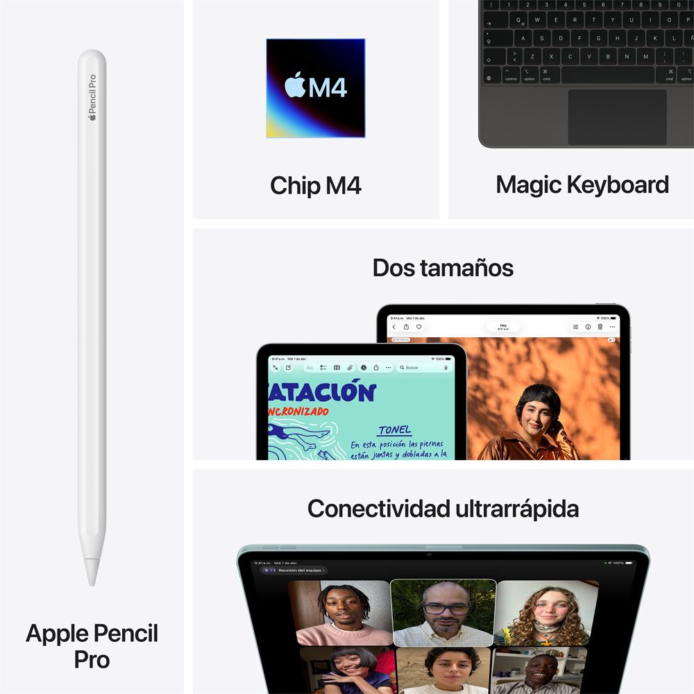 Apple iPad 11th Gen, Air M4 y Pro M5 en República Dominicana