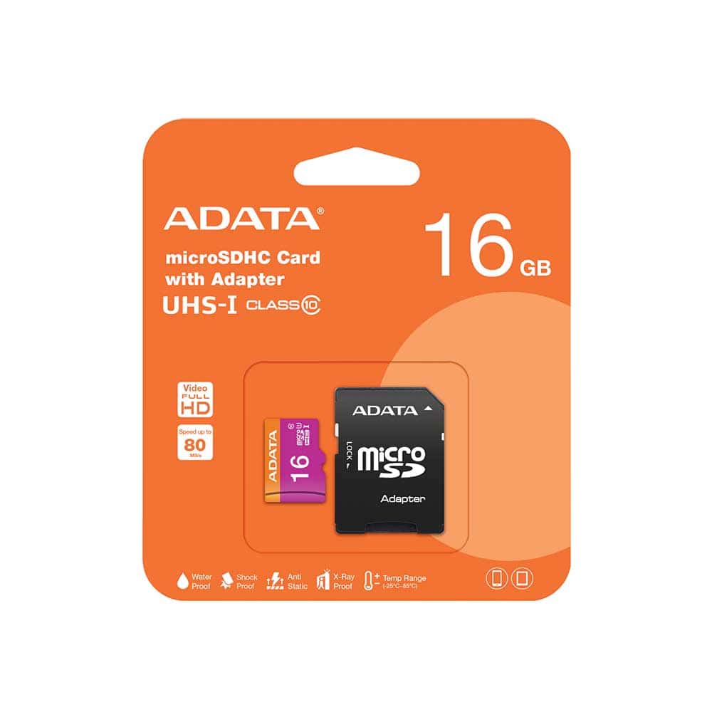 Kingston Micro SD 16GB con Adaptador