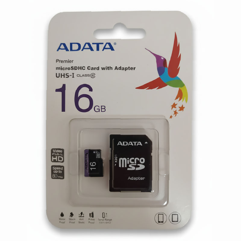 Kingston Micro SD 16GB con Adaptador en República Dominicana