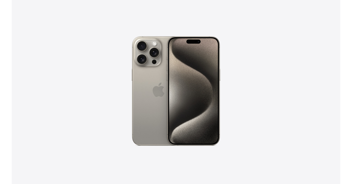 Apple iPhone 15 Pro Max Titanio Natural 512GB en República Dominicana
