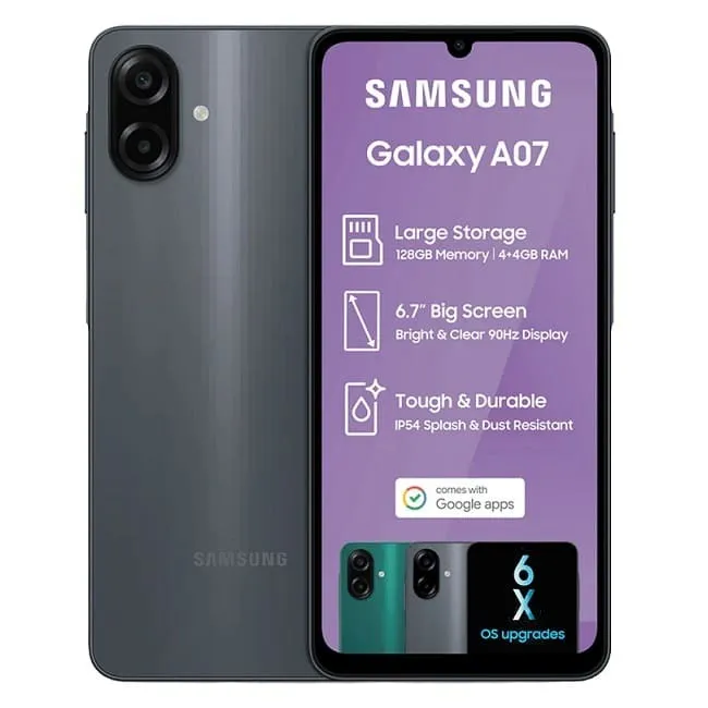 Samsung Galaxy A07 Smartphone 64GB en República Dominicana