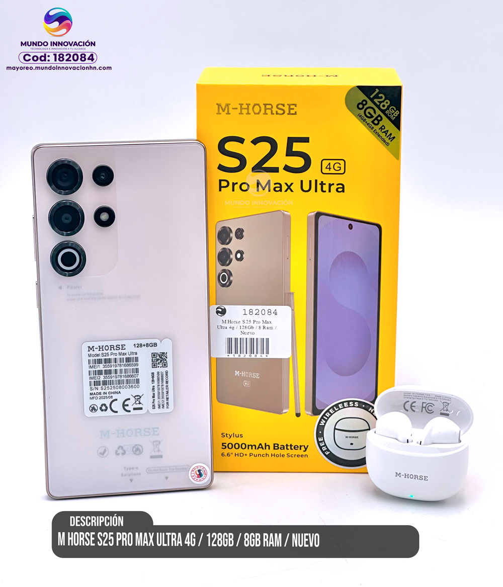 MHORSE S25 Pro Max Ultra Tableta 8GB RAM