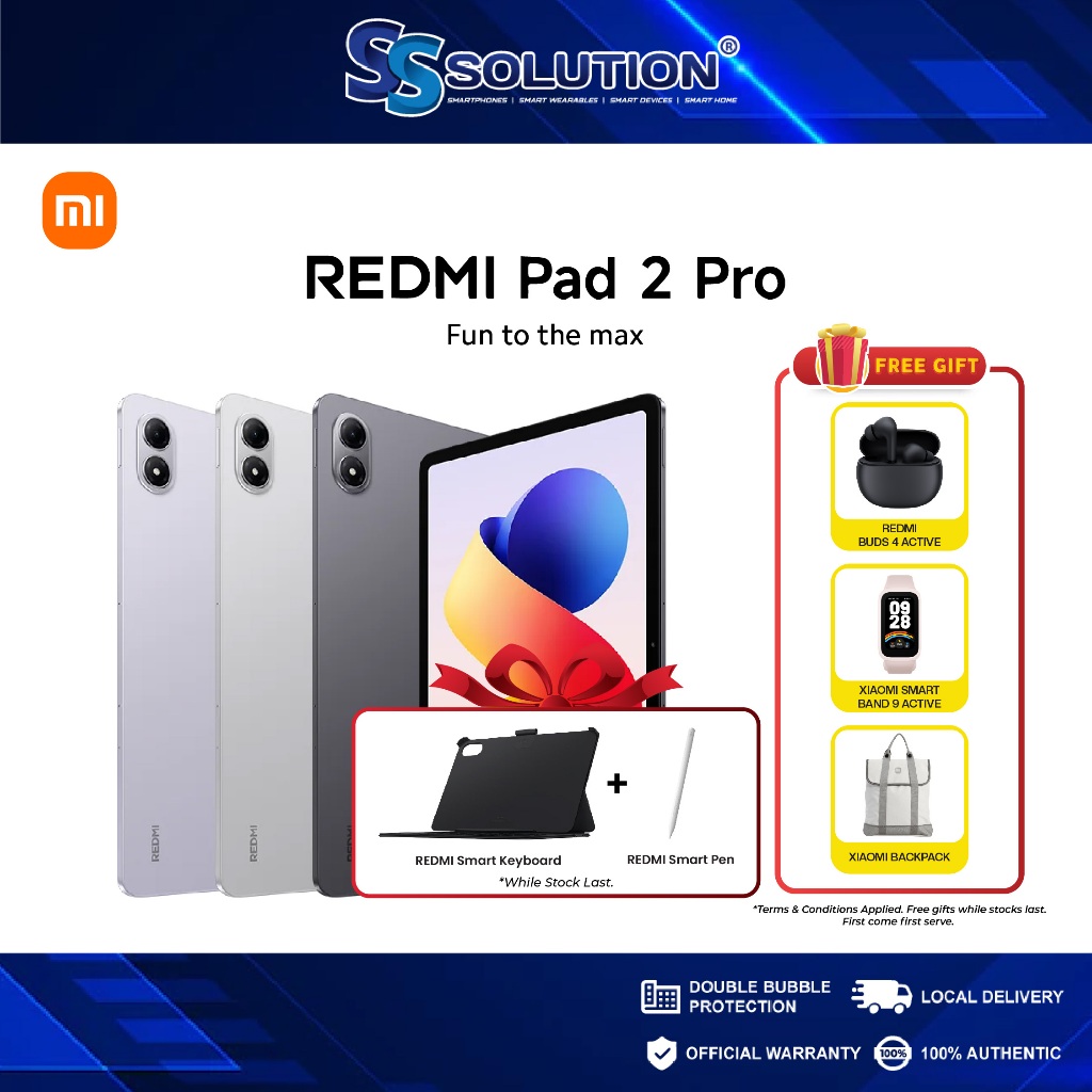 Xiaomi Redmi Pad 2 Pro Tablet 8GB RAM 256GB en República Dominicana