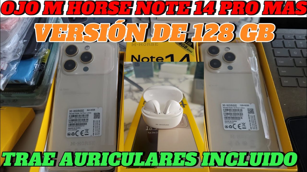 M HORSE Note 14 Pro Ultra smartphone en República Dominicana