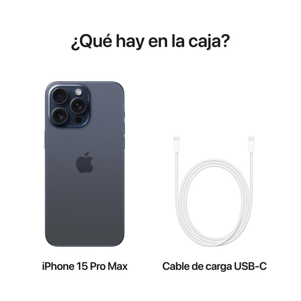 Apple iPhone 15 Pro Max 256GB Azul en República Dominicana