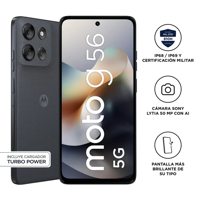 Motorola Moto G56 5G Smartphone 256GB 16GB RAM en República Dominicana