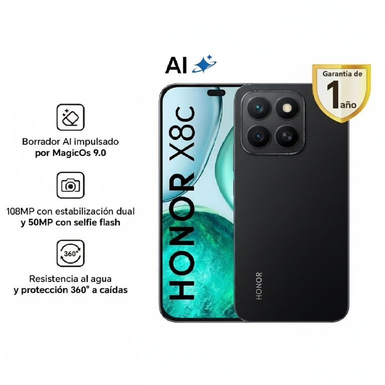 HONOR X8C Smartphone 256GB 16GB RAM en República Dominicana