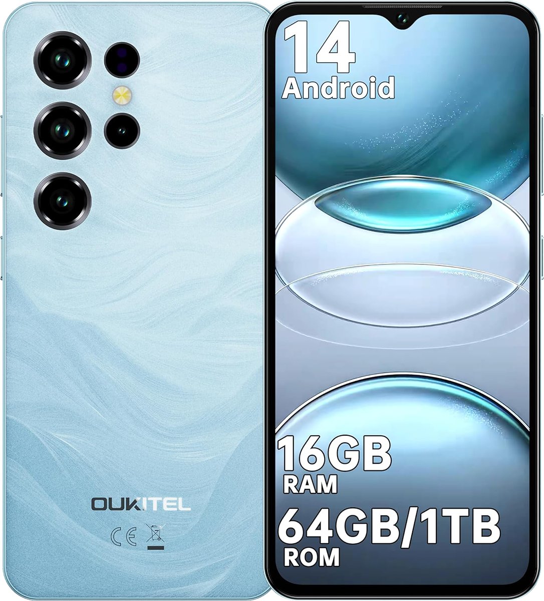 OUKITEL C2 Smartphone Android 14 16GB RAM en República Dominicana