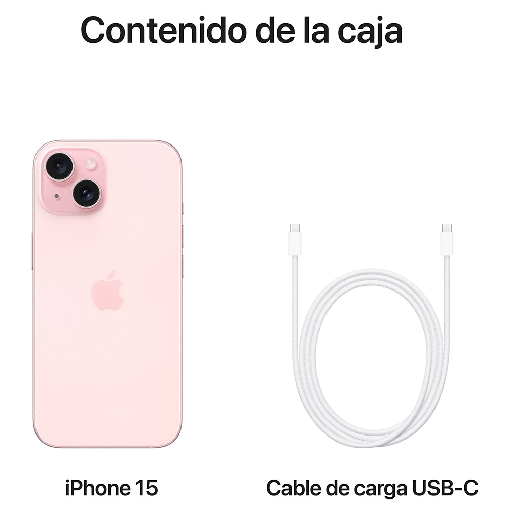 Apple iPhone 15 256GB Rosado en República Dominicana