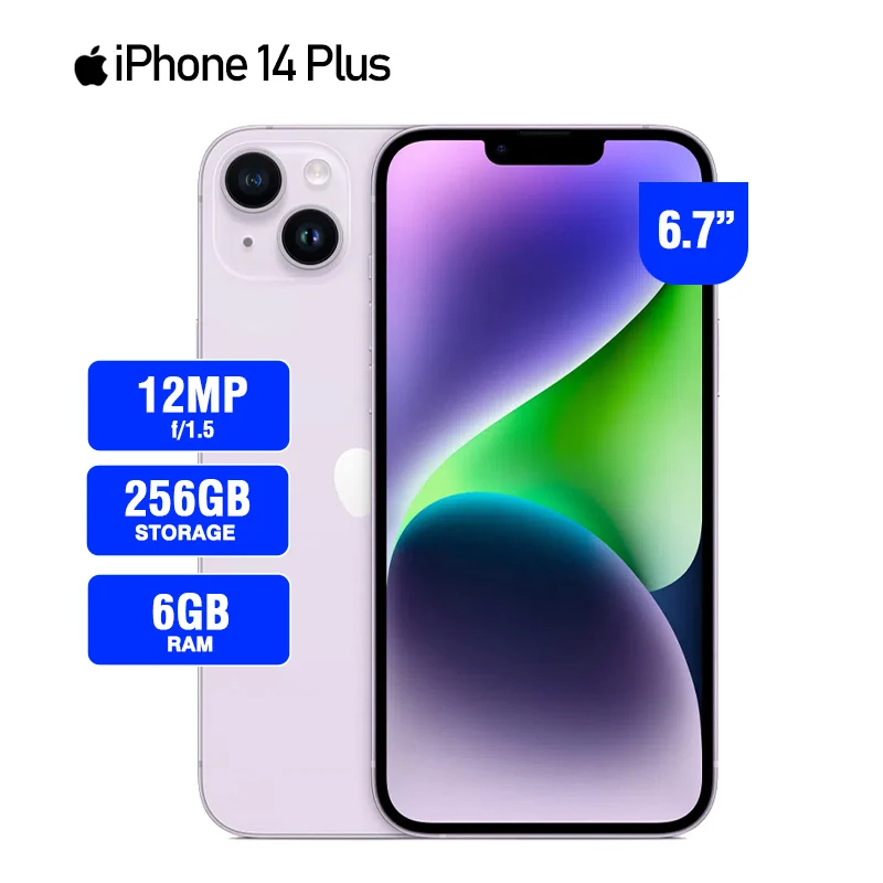 Apple iPhone 14 Plus 256GB Factory en República Dominicana