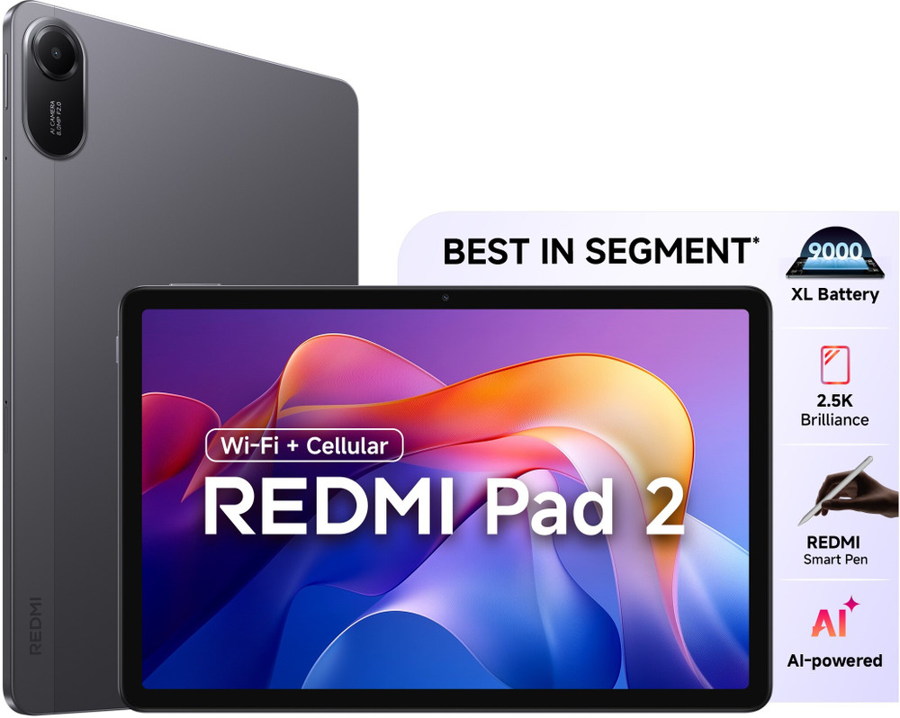 Redmi Pad 2 Tablet 6GB RAM 128GB