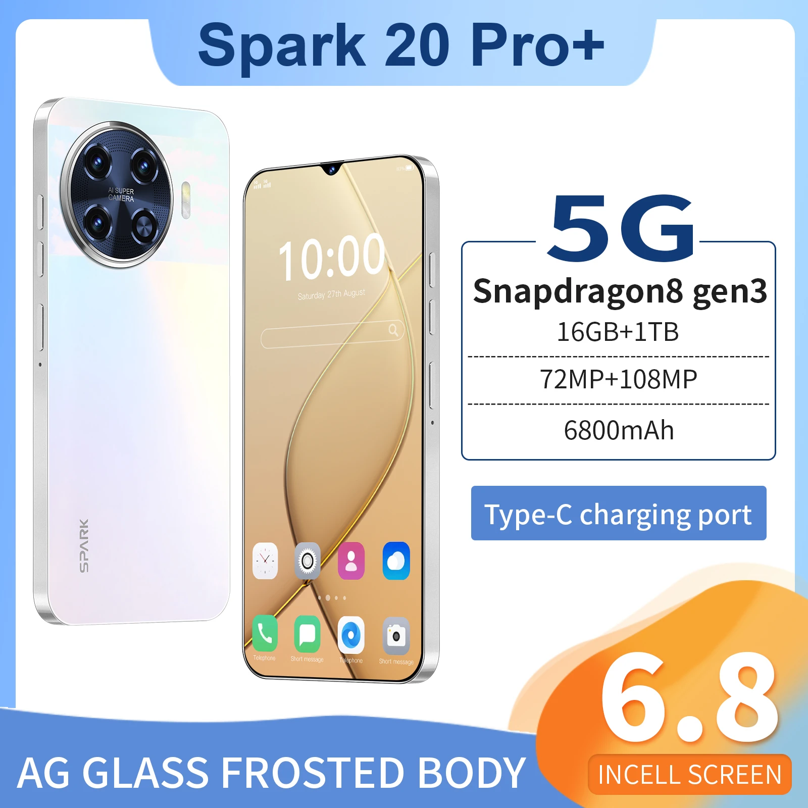 Tecno Spark Pro 512GB Smartphone en República Dominicana