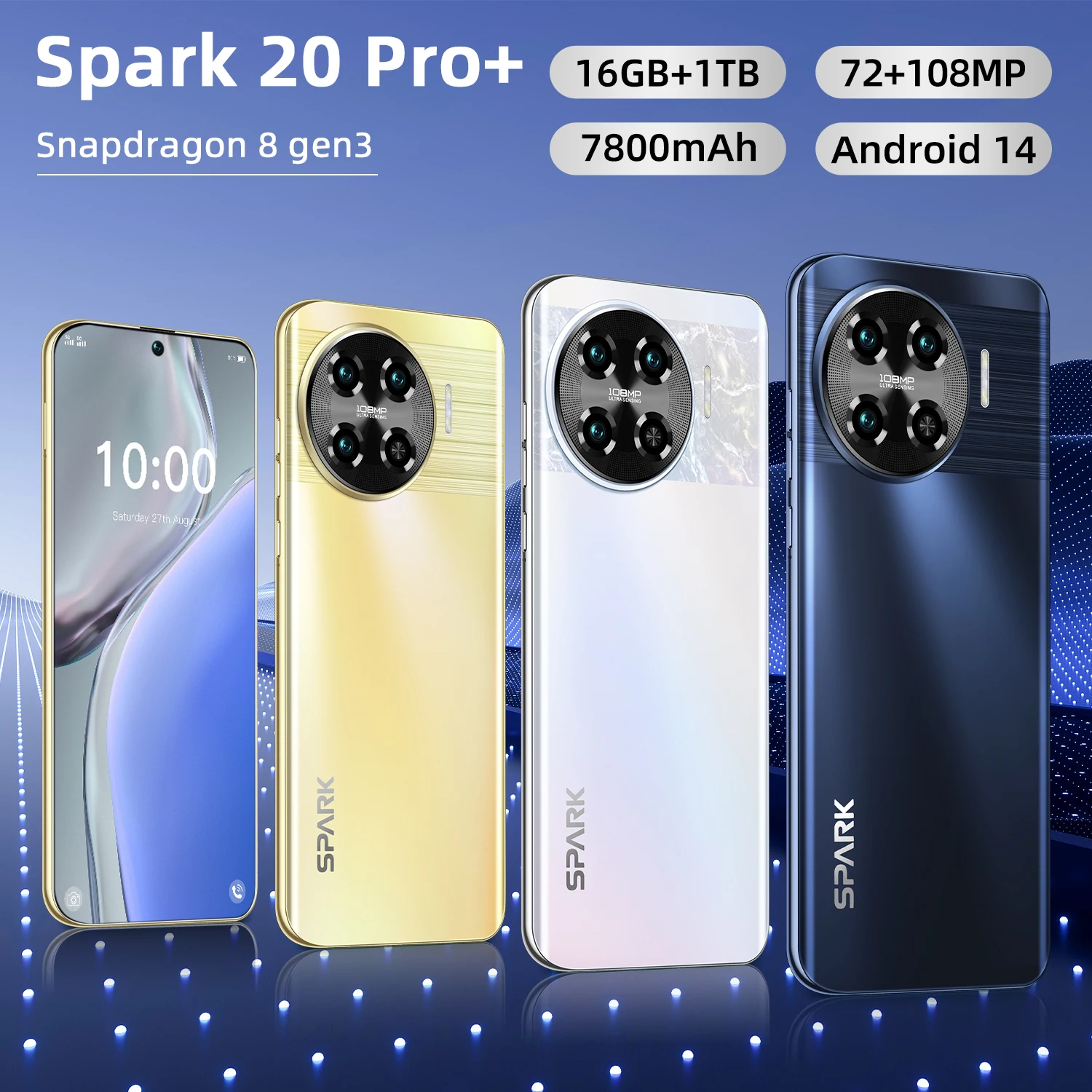 Tecno Spark Pro 512GB Smartphone en República Dominicana